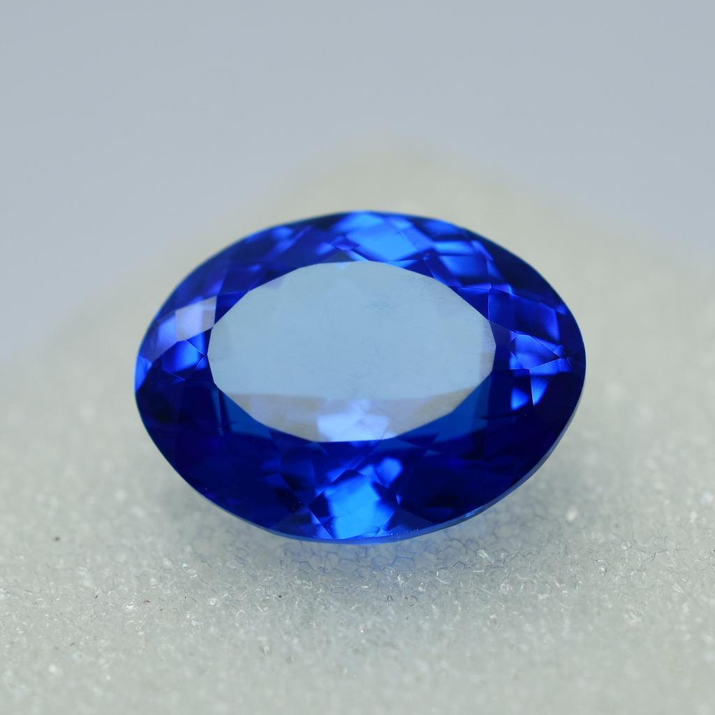 9 Ct Natural Blue Tanzanite Oval Shape Gemstone CERTIFIED Ideal For Gift