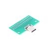 Адаптер USB Type-C 3.1 24-контактный "папа" - "мама" для эффективного подключения на печатной плате