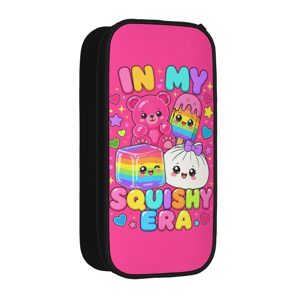 In My Squishy Era Pencil Case Lovely Bags Student Large Storage School Supplies Cosmetic Pencilcases
