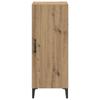 vidaXL Sideboard Artisan-Eiche 34,5 x 34 x 90 cm Holzwerkstoff
