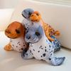 40/60cm Simulation 3D Sea Lion Plush Toys High Quality Stuffed Soft Animal Seal Pillow Baby Sleeping Appease Dolls