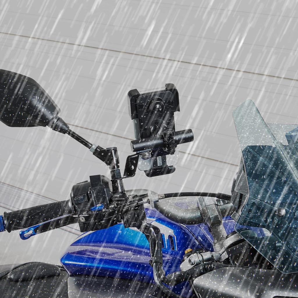 KEMIMOTO Мотоциклетный руль, Кронштейн-перекладина, Мопед, Многофункциональная перекладина, Крепление для зеркала, Алюминий, Защита, Многофункциональный держатель, Универсальный