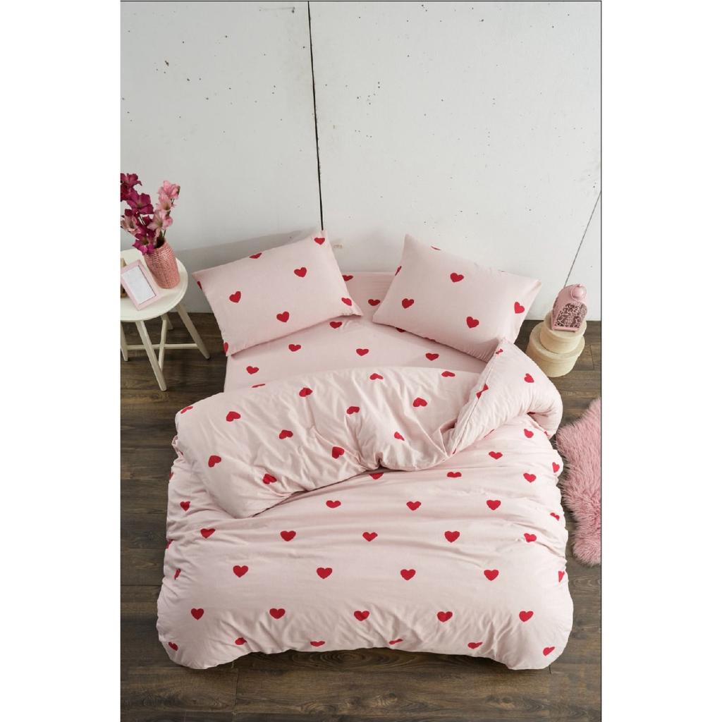 Комплект пододеяльников с одним узором Isabelle, эластичная простыня и 1 наволочка