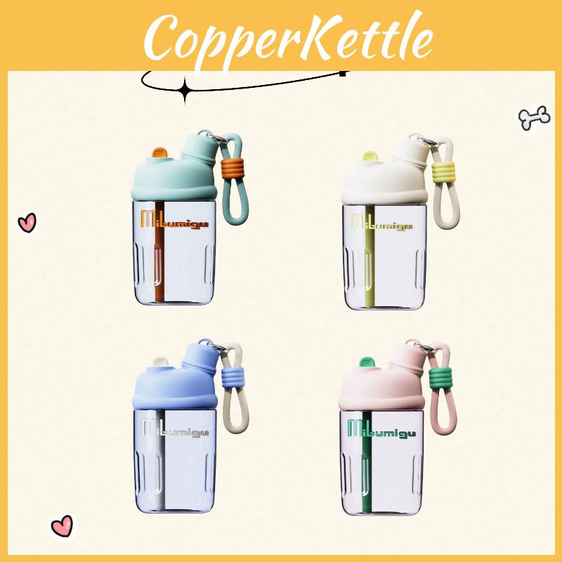 Современная и минималистичная бутылка для воды Tritan с соломинкой для мальчиков и девочек, идеально подходит для использования в офисе, дома и в машине