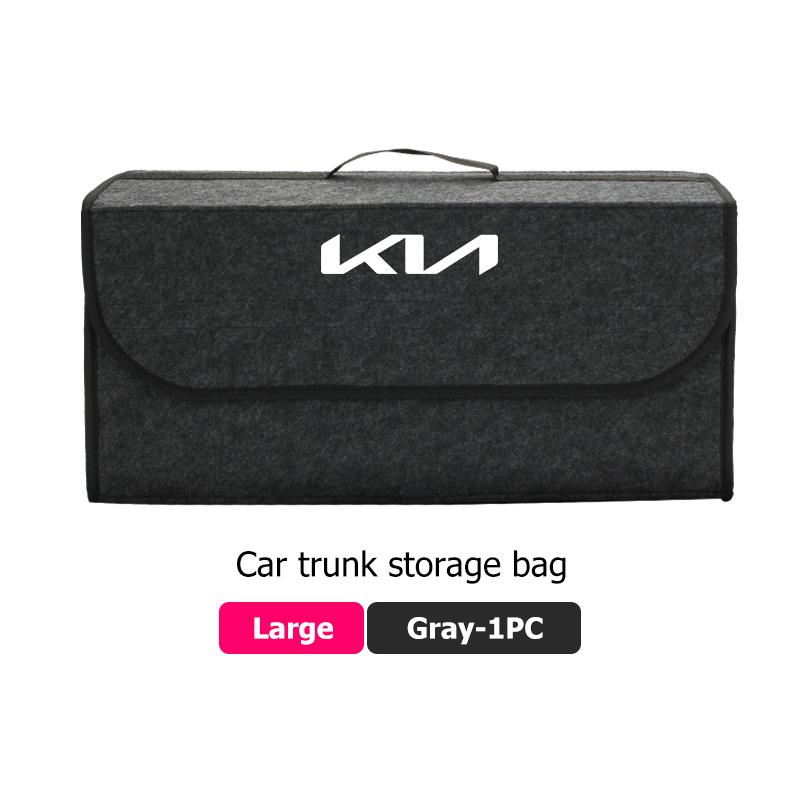 CKWQ4 Car Trunk Large Capacity Multiuse Organizer Box Auto Tools Storage Folding Bags For KIA Rio K5 K2 Sportage Ceed Sorento Stinger