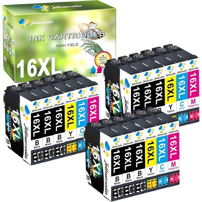 16XL Картриджи с чернилами Замена для 16 XL с Workforce WF-2510 WF-2010 WF-2750 WF-2760 WF-2630 WF-2660 WF-2650 WF-2540