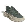 adidas Originals Ozweego Кожаные Удобные Трендовые Спортивные Нескользящие Прочные Низкие Повседневные Кроссовки Унисекс Повседневные Кроссовки Зеленый Серый FZ5631