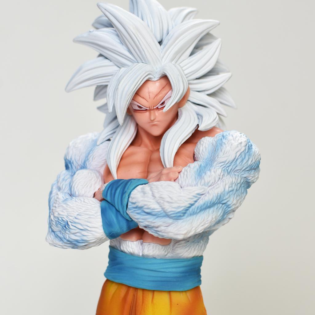 29cm/11.4in Anime Dragon Ball Z Figure Goku Action Figure Goku Super Saiyan 4 Figure Collectible Model Statue Toy Gift