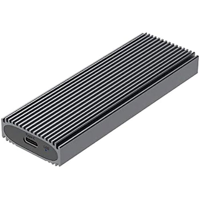 AISENS - ASM2-023GR - Boîtier Externe pour M.2 SSD NVME A USB3.2 GEN2, Gris