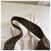 Korean Style Large Capacity Leopard Print Women's Shoulder Bag - 2025 Autumn Casual Tote