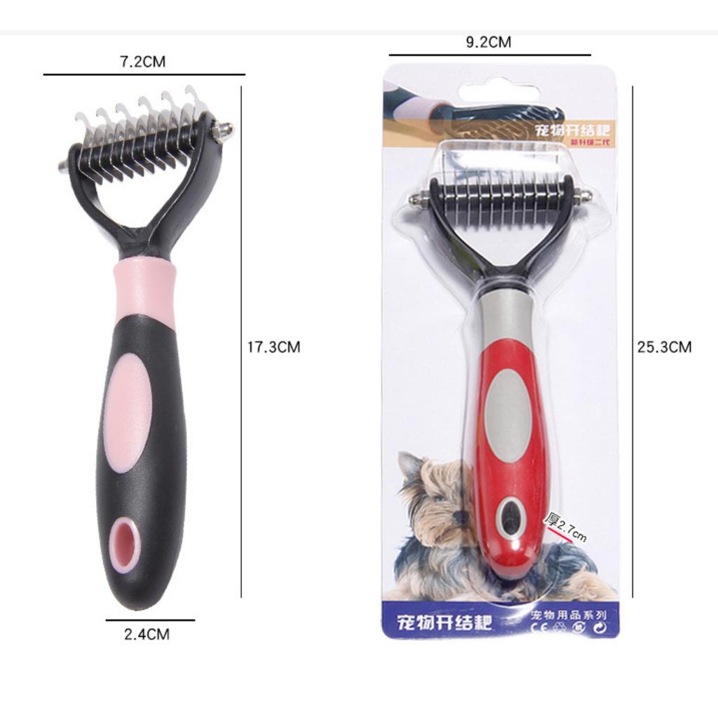 Расческа для удаления шерсти домашних собак, кошачья расческа для длинных волос, удаление кудрявых собак и кошек, щетка для подшерстка домашних животных, щетка для удаления шерсти с граблями, принадлежности для собак