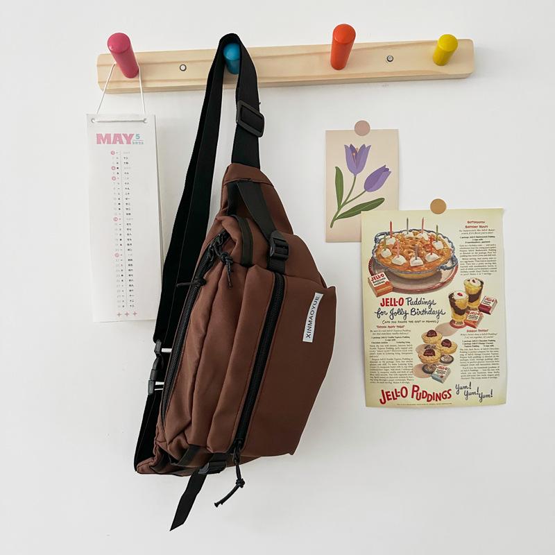 Новые модные сумки большой вместимости для мужчин и женщин, деловой стиль, досуг, портативное хранение, рюкзак через плечо, спортивный нишевый дизайн, сумка через плечо