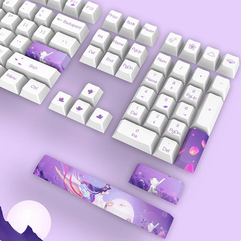 Высота колпачков клавиш для 108-клавишной 5-сторонней сублимационной механической клавиатуры PBT колпачки клавиш подходят для клавиатуры 61 64 84 87 96 98