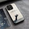 Чехол для телефона с цитатами из Корана для IPhone 17 Air 16 E Pro Max 15 14 13 Mini 12 Pro 11 Max Plus Черный стеклянный чехол