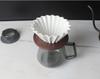 Деревянный держатель для кофейных фильтров из массива дерева для V60/Origami - Конус и основа для кекса, Совместим с V01/V02