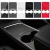 Car Central Console Cover For Tesla Model 3/Y 2021-2024 Interior Modification Face Lift Decor Adhensive ABS Plastic Moulded