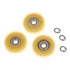 3Pcs 30T 40x12mm Electric Bicycle Nylon Gear Bearing Shaft Hole 8mm Planetary Gears Motorcycle Cog Wheel Parts