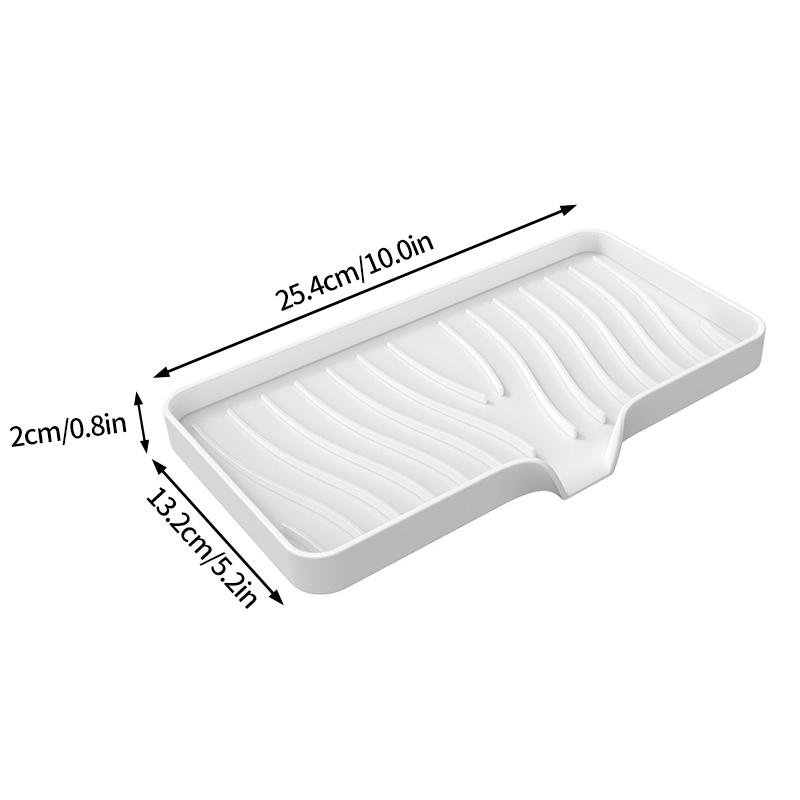Сливной коврик для кухонного крана, силиконовый защитный коврик для раковины, защитный коврик для столешницы, подставка для хранения мыла в ванной