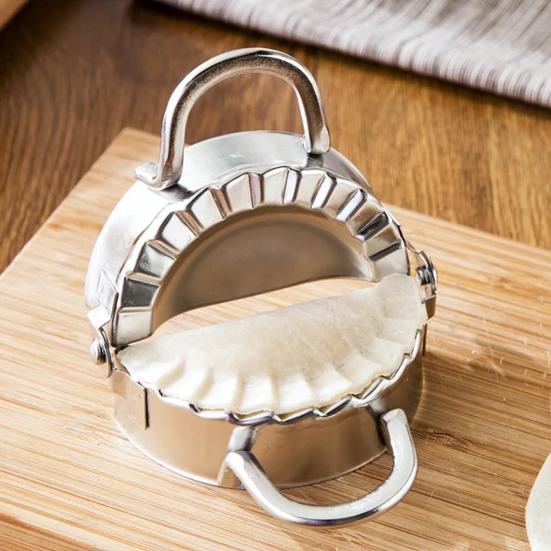 Форма для пельменей из нержавеющей стали Форма для эмпанадас Равиоли Пресс для металлических пельменей Форма для гёдза Кухонные гаджеты Утварь