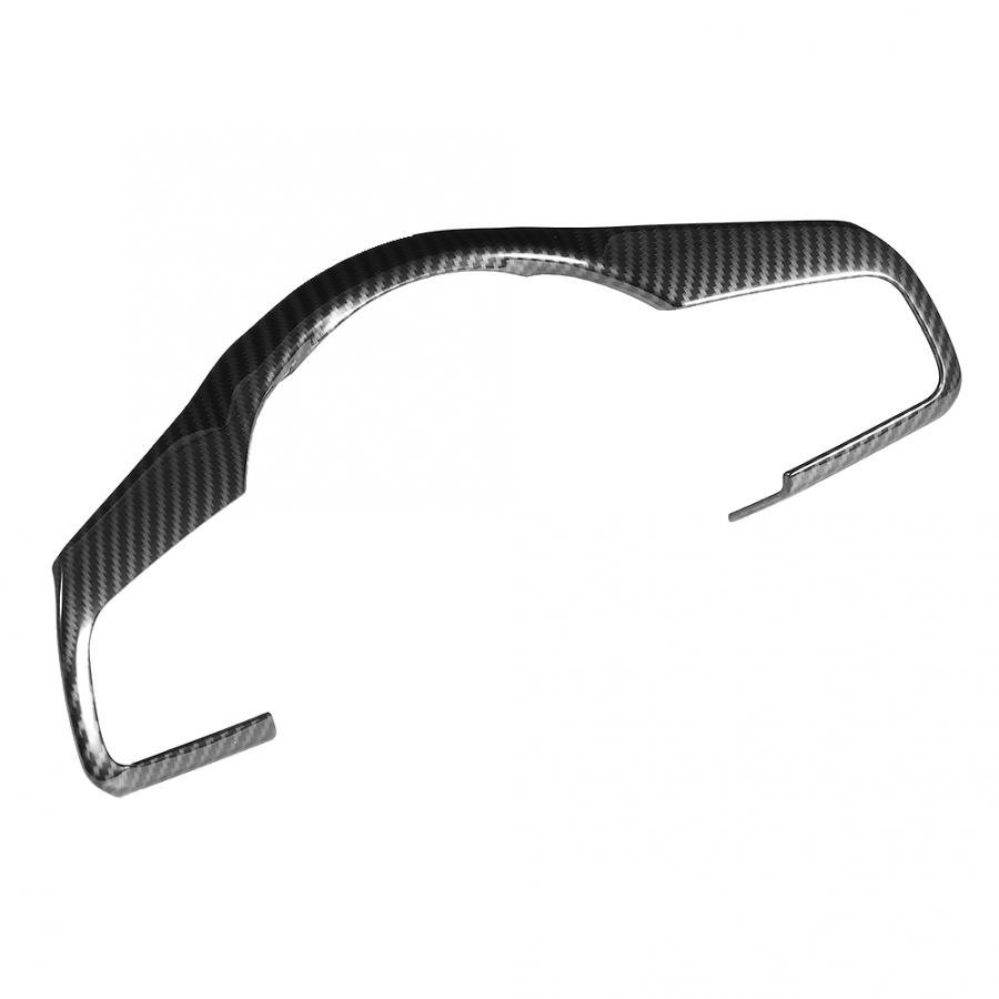 Автомобильный стиль из углеродного волокна, накладка на руль, наклейка, украшение для Jaguar XF/F-Pace 2016 2017 2018 автомобиля