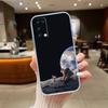 Astronaut Space Moon Case for Motorola G10 G20 G04 E30 E40 E22 E20 E13 E15 G22 G23 G05 G75 G35 G55 E22S E7 G6 G7 G8 G9 Plus Power Play