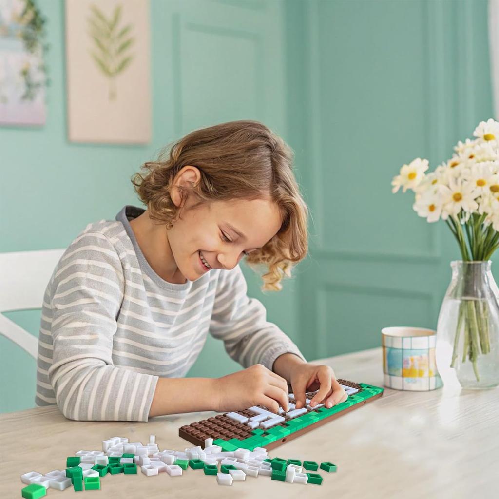 Gaming Room Decor, Pixel Sign, DIY My Wall Art Sign, Bedroom World Decorations Door Signs Craft, 10x3 Inches for Kids Girls Fans Birthday Stuff