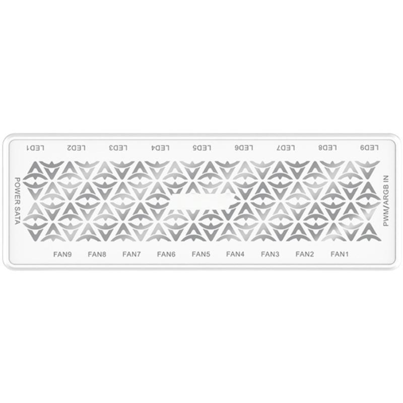 1-9 портов 2 в 1 ARGB + PWM Fan HUB 5V 3Pin ARGB Chassis Fan Controller Expansion Adapter