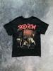 Винтажная футболка группы Skid Row с коротким рукавом Все размеры от S до 5XL NE047 Унисекс футболка