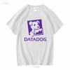 DATADOG Cloud Monitoring T shirt long or short sleeves vintage Washed streetwear Unisex Casual Comfortable designer clothes