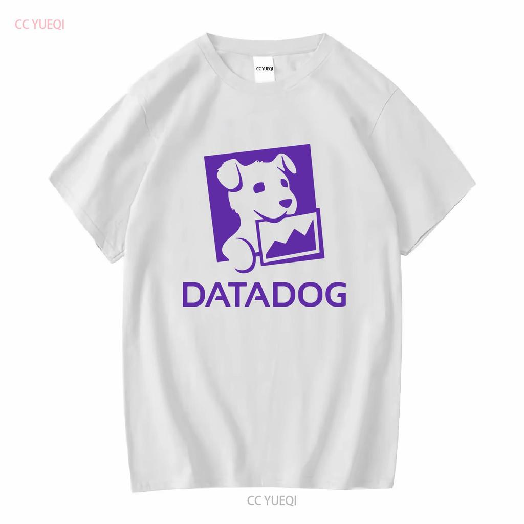 DATADOG Cloud Monitoring T shirt long or short sleeves vintage Washed streetwear Unisex Casual Comfortable designer clothes