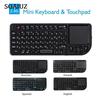 Mini 2.4G RF Wireless Keyboard Spanish French Russian English Keyboard Backlight Touchpad Mouse for PC Notebook Smart Tv Box