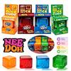 Новая цветовая схема «Сода» Needoh Nice Cube Suptid Squish Мягкая игрушка-антистресс для сжатия, фиджет-игрушка с цветовой коробкой, сюрприз-головоломка, подарки