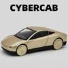 1/32 Tesla CyberCab Роботакси Сплав Беспилотное Такси Модель Машины Литой Металл Автомобиль Новой Энергии Модель Транспортных Средств Звук и Свет Детская Игрушка Подарок
