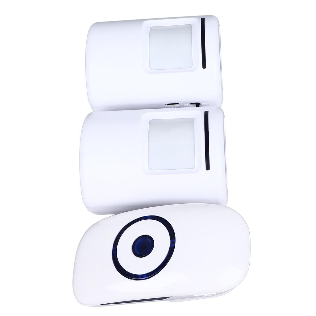 Infrared Sensor Door Bell with 2 Transmitter 1 Receiver Split Design Accurate Detection