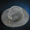 Wool Cowboy Hat Adult Costume Fedoras Hat Party Headwear Halloween Panamas Hat