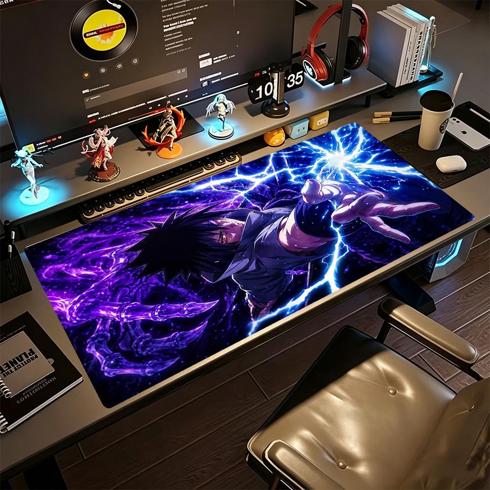 Naruto Large Mouse Pad Gaming Laptop Mouse Pad Office Mouse Mats Non-Slip Rubber Bottom Office Desk Accessory