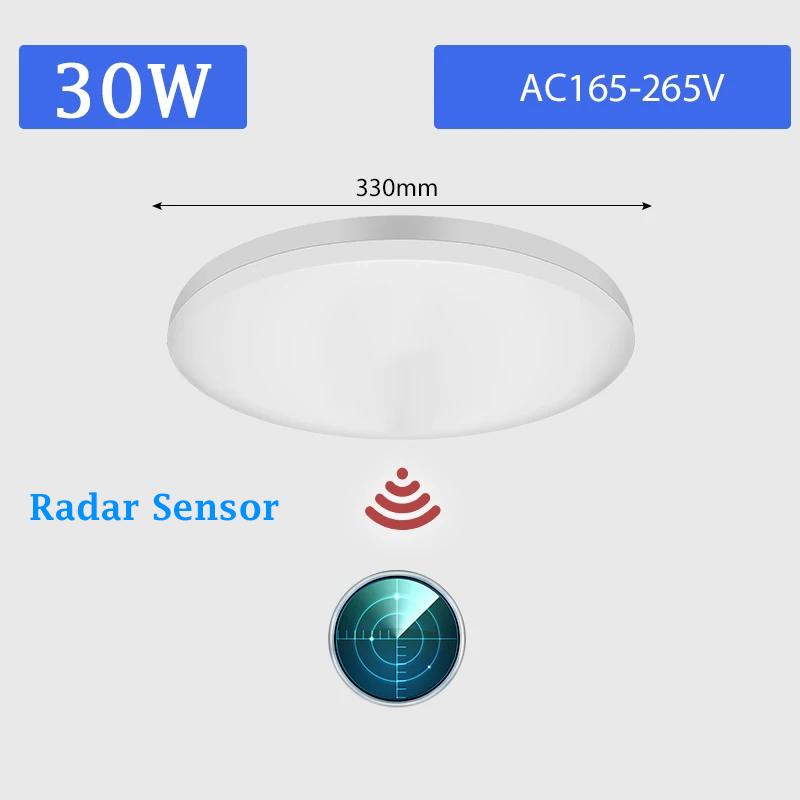Surface Mount Led Ceiling Light 220V 26CM 33CM 40CM Big Size Ceiling Lamp for Living Room Bedroom Kitchen