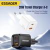 Essager 20W USB C Charger Portable Type C Charger Support PD Fast Charging For iPhone 16 15 14 13 12 11 Pro Max 8 Quick Charger