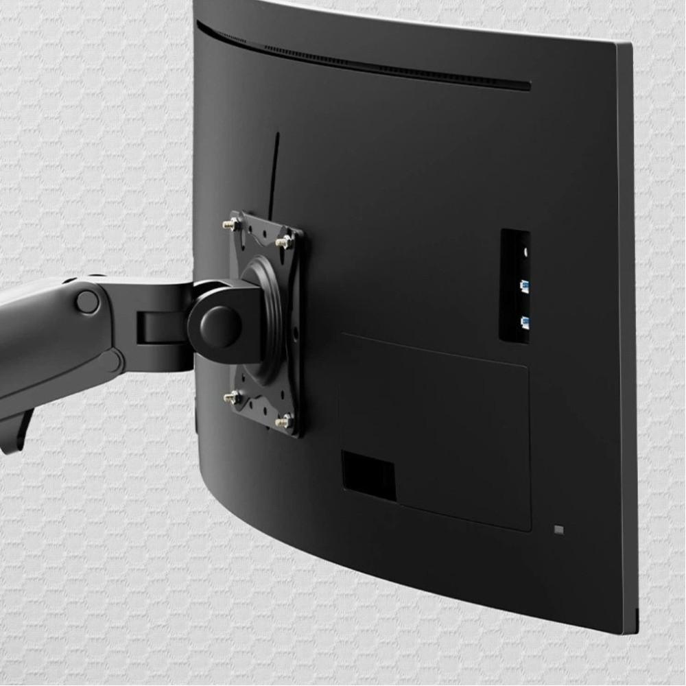 Metal Computer Display Rack Adjustable Hanging Bracket Height Increasing Plate  For 13-27 Inches