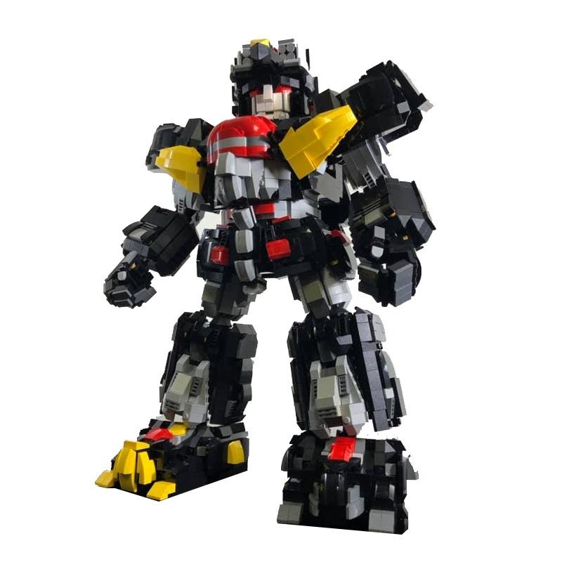 Строительный блок M, совместимый с Lego 88688, Супер Зверь Машинный Бог Разрушенный Воздух I, Боевой Робот Меха Пехота