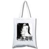 Spell Return Jujutsu Kaisen Shopping Mobile Phone White Canvas Handheld Messenger Bag