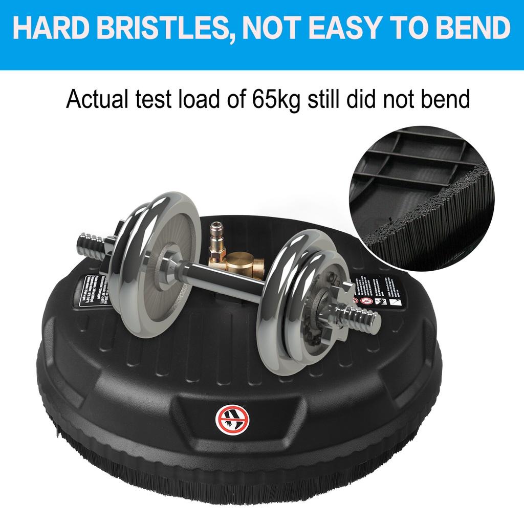 Мойка высокого давления Роторная насадка для очистки поверхностей Струйные щетки для очистки пола Мойка высокого давления Круглый диск Мойка высокого давления 3600PSI 15 дюймов