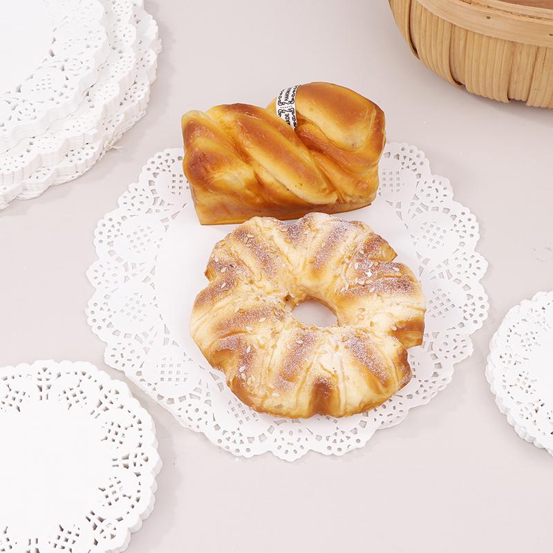 150 шт., круглая бумажная салфетка с кружевными краями, подложка для кексов, жареная еда, десерт, печенье, вечеринка, свадьба, бисквит, торт, посуда, подложка для чашки