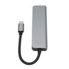 USB C 3.0 Хаб Ультратонкий Plug and Play 5 в 1 5 Гбит/с Высокоскоростной USB Мультипортовый Адаптер-Хаб для ПК Ноутбука Принтера USB Флешки