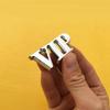 Car Styling 3D Metal Stickers VIP Junction Produce Emblem Decal Auto Accessories