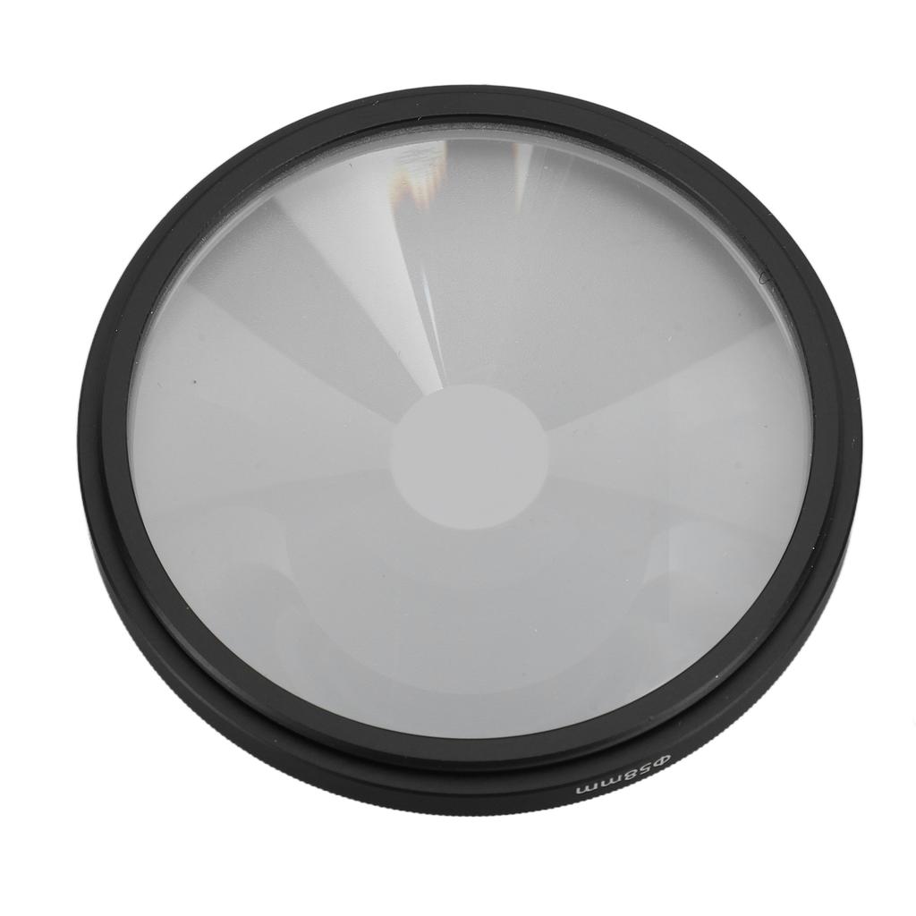 58мм Водонепроницаемый многослойный фильтр-призма Vortex с MRC покрытием, Нескользящий, Камерный фильтр специальных эффектов Vortex-искажения