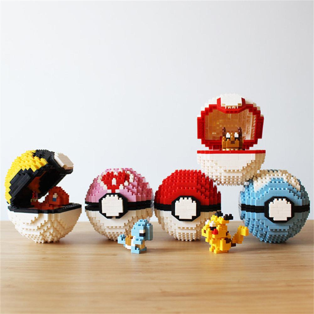 No Box Anime Model Micro Building Blocks Bricks Diy Mini Small Kit Bricks Classic Movie Model Toys