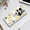 For Xiaomi 15 Ultra Case Colorful Floral Blue Leaves Pattern Printing Straight Edge TPU Phone Back Cover