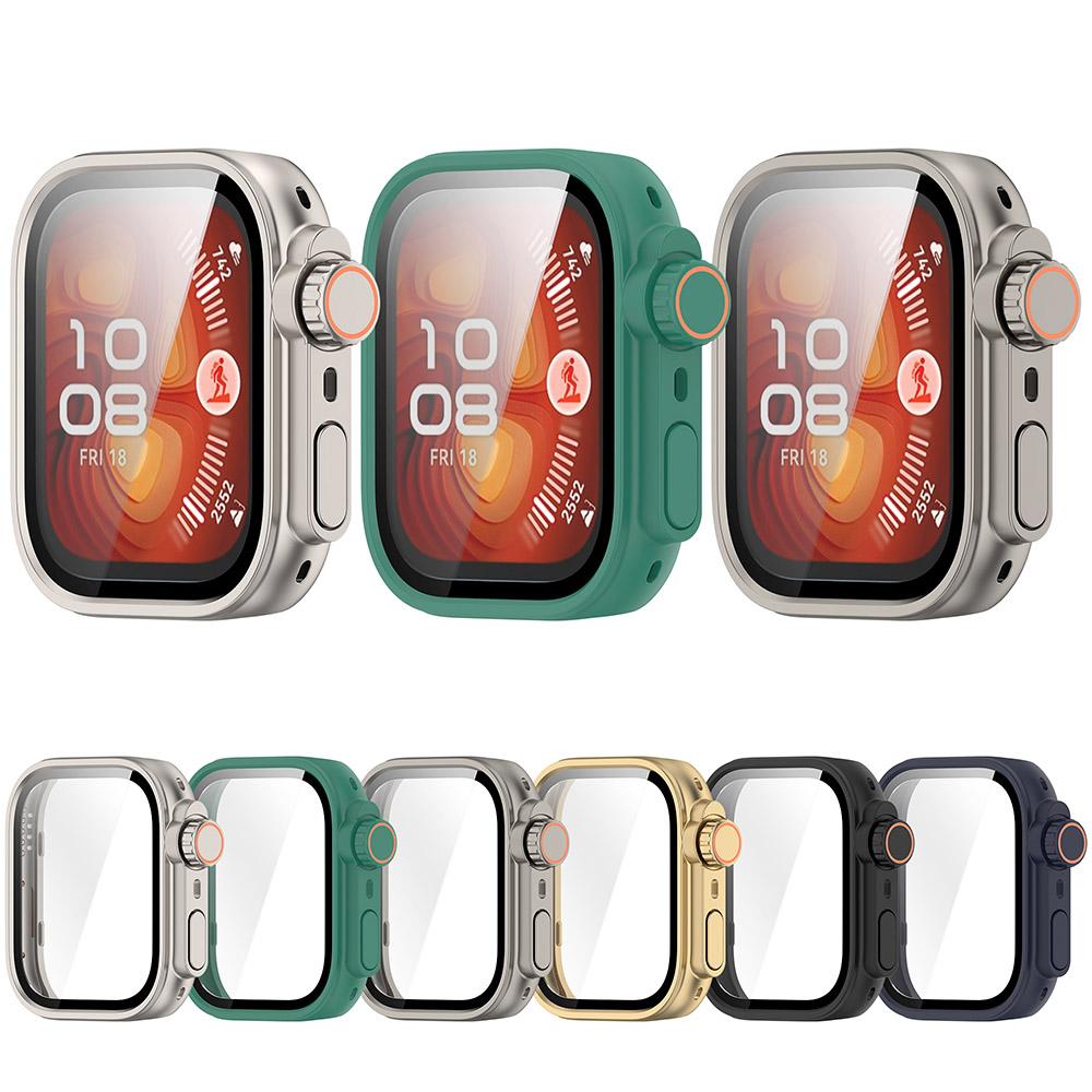 Перейти на Сверхполный Защитный Чехол для Huawei Watch Fit 3 4 Fit4 Pro Чехол с Защитным Стеклом Закаленное Стекло Обновиться до Ultra 2