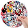 50 Cartoon Laptop Skateboard Water Cup Skateboard Car Doodle Decoration Stickers
